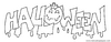 lamina de dibujo para colorear de happy halloween 04